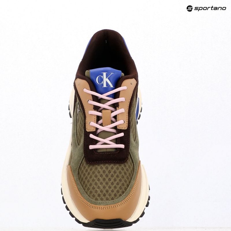 Pánské boty Calvin Klein YM0YM01379 Hike Runner Mesh MIX cumin/burnt out/khaki/purple blue 9