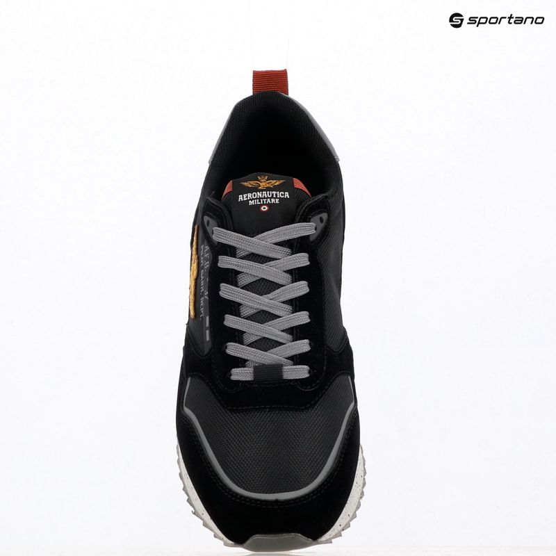 Pánské boty Aeronautica Militare 252SC0288UCT03545 jet black 9