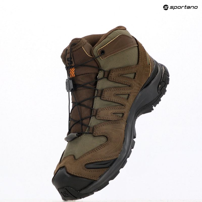 Pánské trekingové boty Salomon XA Tracker GTX earth brown/olive night/black 10