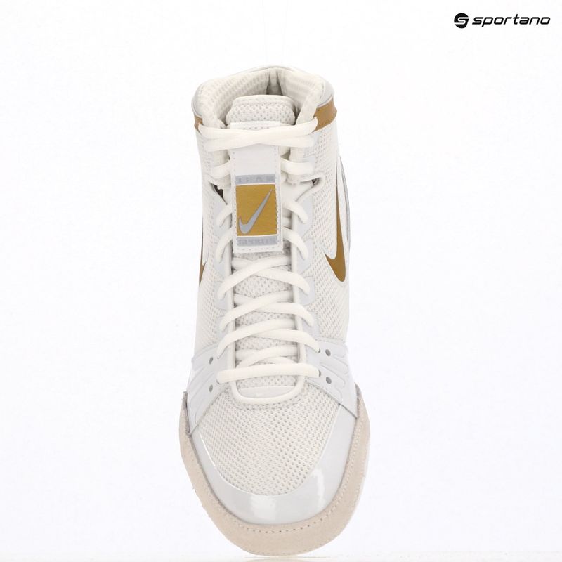 Boxerské boty Nike Freek white/metallic gold/cool grey 12