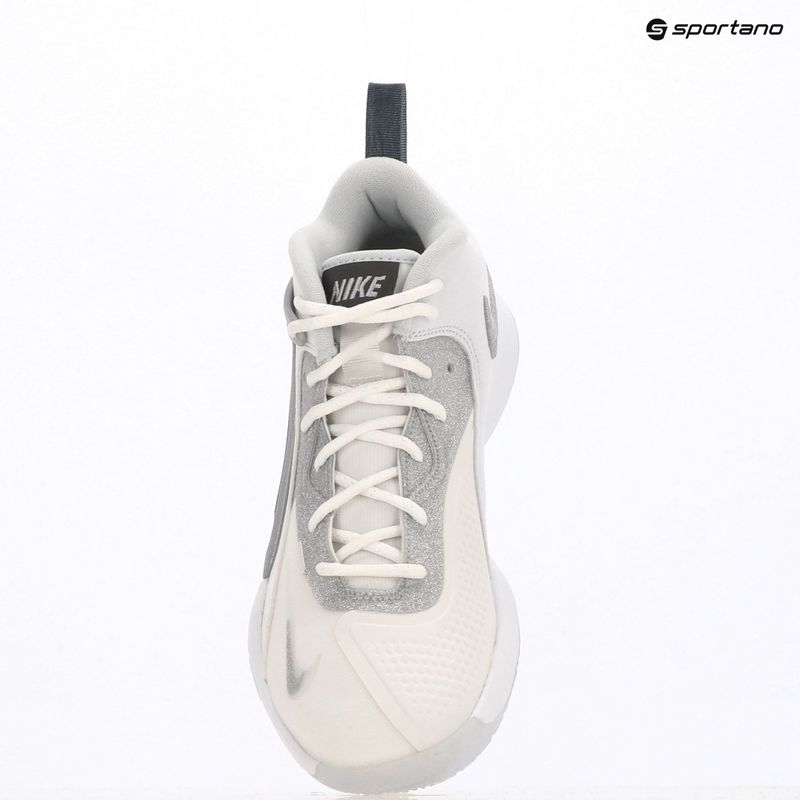Tenisky na volejbal Nike React Hyperset 2 SE smmit white/metalic silver/pure platinum 9