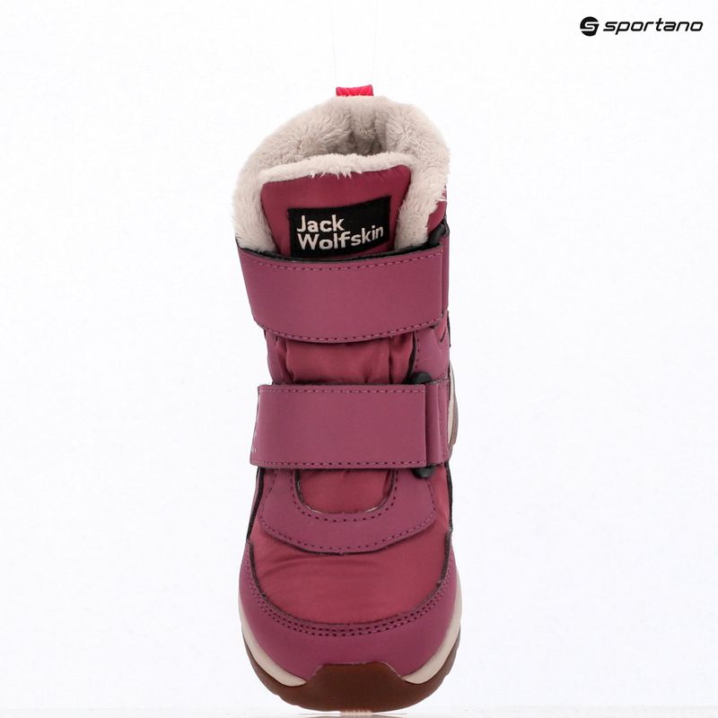 Dětské boty Jack Wolfskin Polar Bear-B Texapore Mid Vc raisin 10