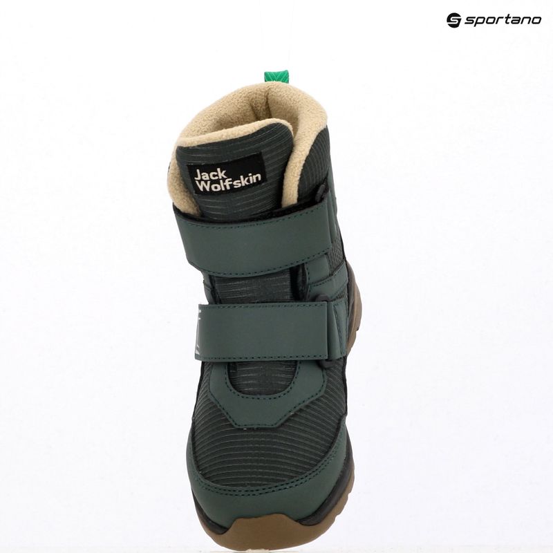 Dětské boty Jack Wolfskin Polar Bear-B Texapore Mid Vc mystic green 11