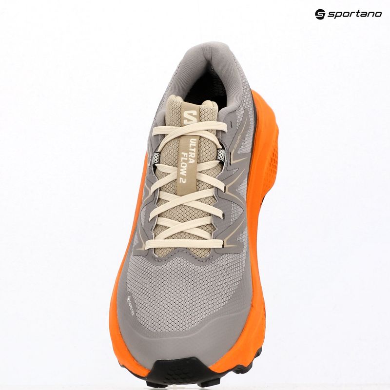 Pánské běžecké boty Salomon Ultra Flow 2 GTX gull/turmeric/white pepper 10