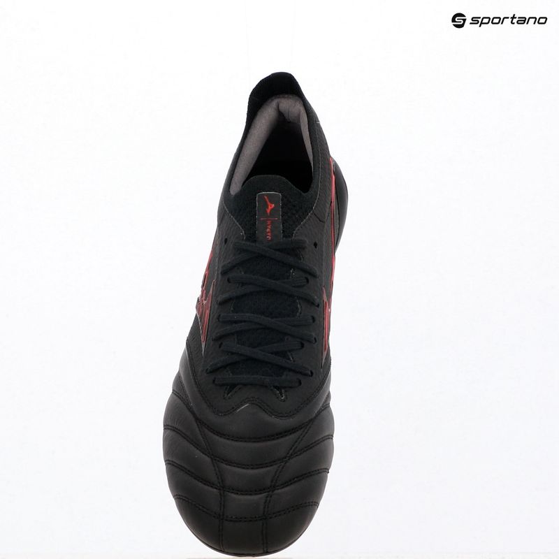 Pánské kopačky Mizuno Morelia Neo IV β Japan Md black/morelia 40th red/black 14