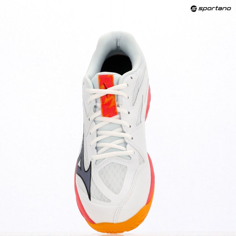 Volejbalové botyMizuno Thunder Blade Z white/fiery coral 2/citrus 15