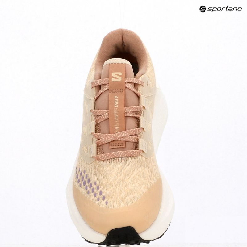 Dámské běžecké boty Salomon Aero Glide 3 Gravel shortbread/white/fusion coral 11