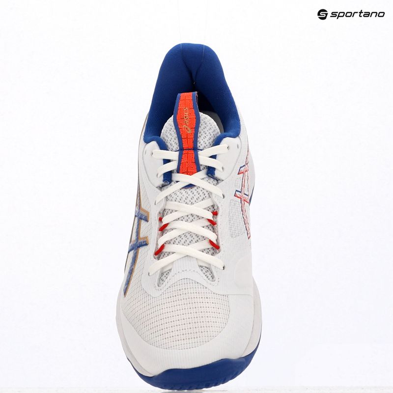 Pánské volejbalové boty ASICS Netburner Ballistic FF 4 white/asics blue 10