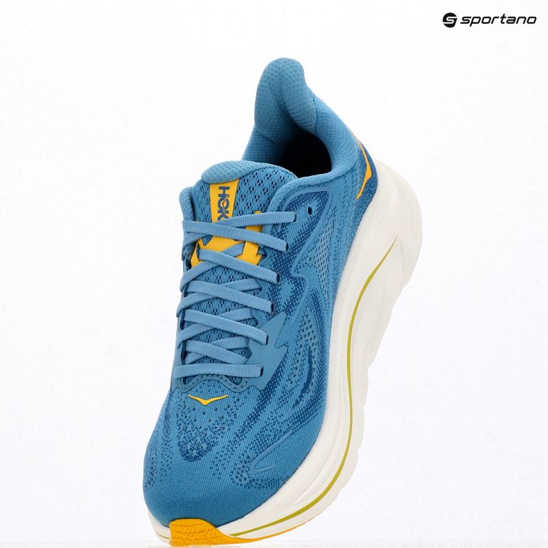 Pánské běžecké boty HOKA Clifton 10 Wide alpine blue/foggy night 17