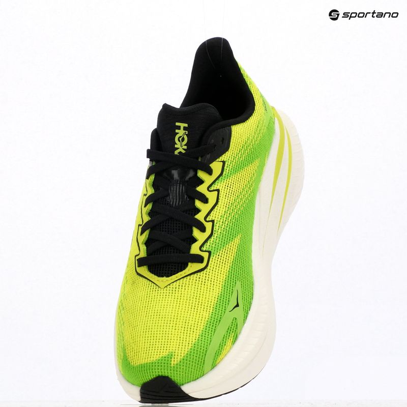 Pánské běžecké boty Hoka Mach X 3 neon Hoka citrus/neon lime 17