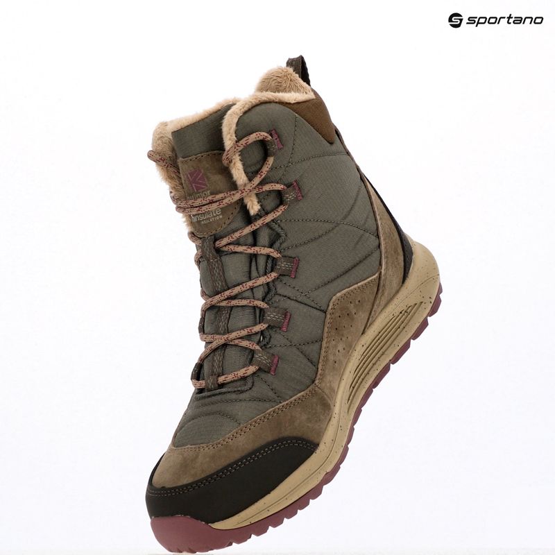 Pánské trekové boty Karrimor Vancouver brown 14