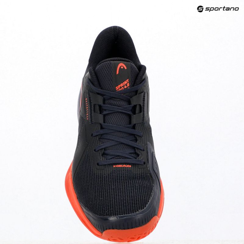 Boty na squash HEAD Sprint Pro 4.0 Indoor dark blue/red 10