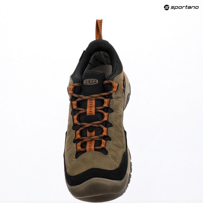 Pánské trekové boty KEEN Targhee IV WP sea turtle/roasted pecan 16
