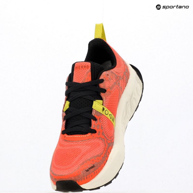 Dámské běžecké boty New Balance Fresh Foam X Hierro v8 orange/white/yellow 9