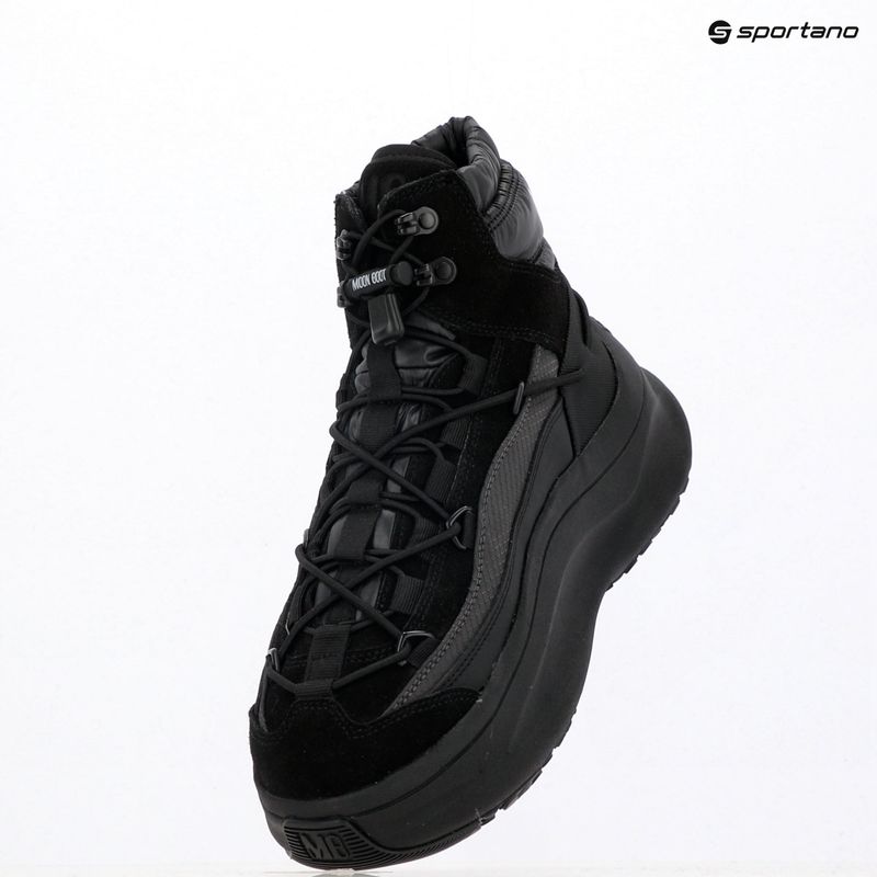 Pánské sněhule Moon Boot Moon247 Xlace Mid black 9