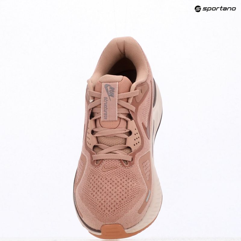 Dámské běžecké boty Nike Structure 26 particle pink/taupe grey/silt red/metal rose gold 12