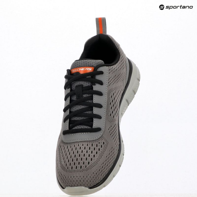 Pánské boty Skechers Track Leshur charcoal/orange 9