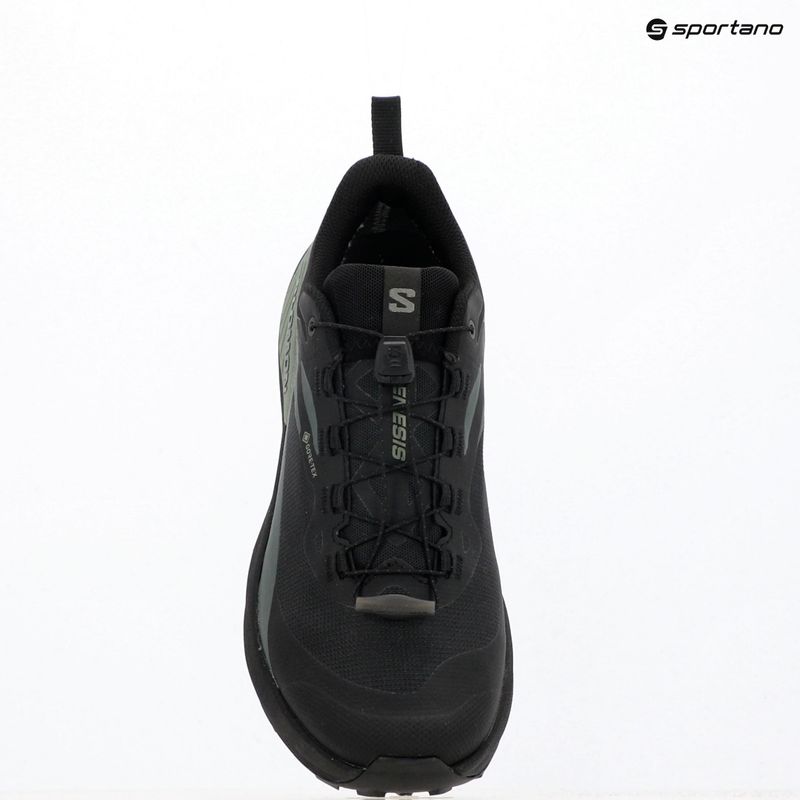 Pánské běžecké boty Salomon Genesis GTX black/agave green/urban chic 17