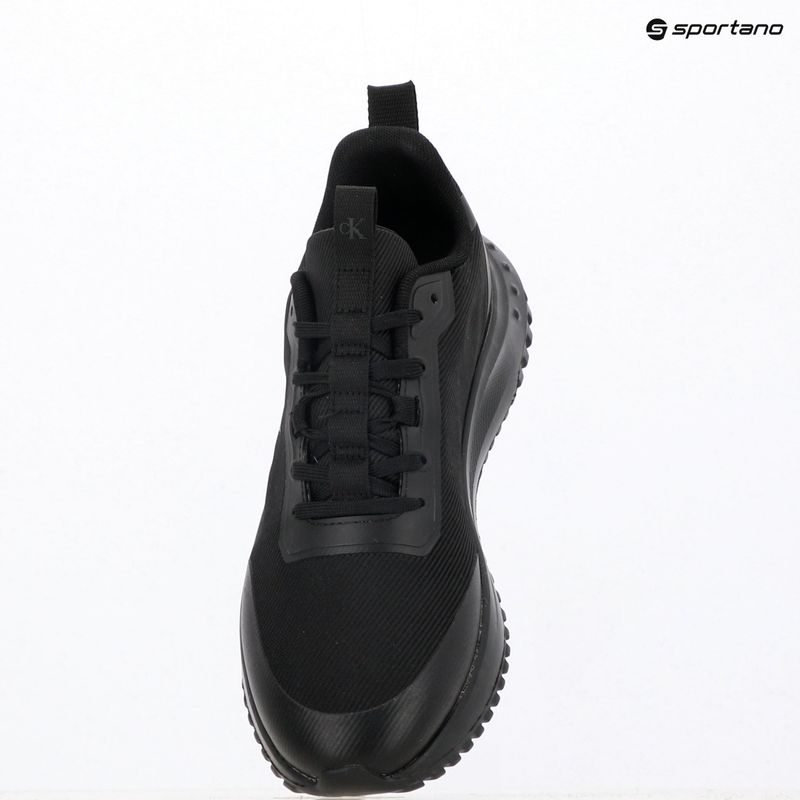 Pánské boty Calvin Klein YM0YM01442 Eva Runner Lace Up Mat Mix 0GJ triple black 9