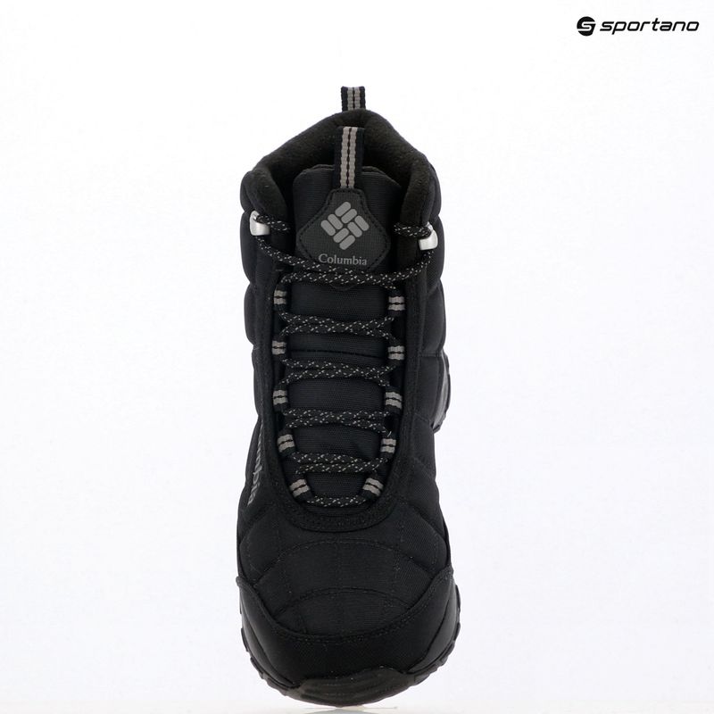 Pánské trekové boty Columbia Firecamp black/city grey 18