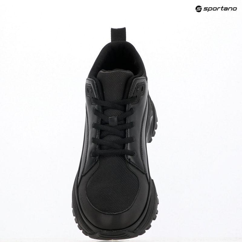 Pánská obuv Calvin Klein YM0YM01418 Hike Runner Mid Laceup Tech Mix triple black 9