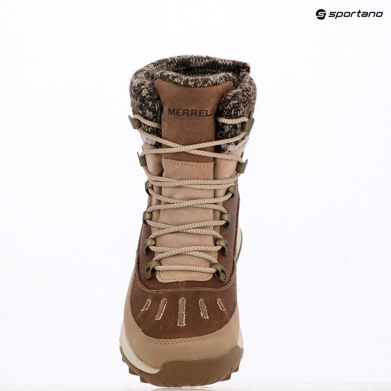 Pánské sněhule Merrell Siren 4 Thermo Mid Zip WP black 9