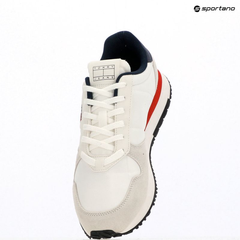 Pánské boty Tommy Jeans Eva Runner Leather red/white/blue 9