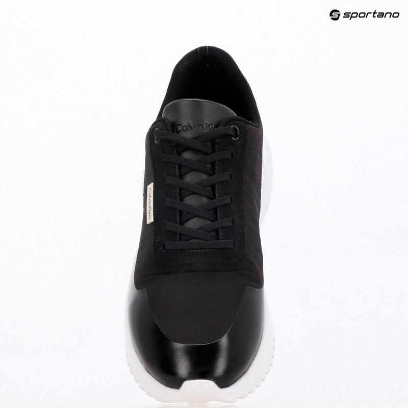 Dámské boty Calvin Klein YW0YW02016 Eva Runner Lace Up Mat Mix 0GN black/gun metal 9