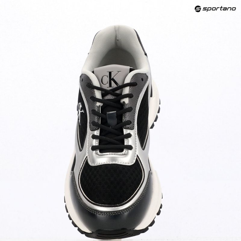 Dámské tenisky Calvin Klein YW0YW02063 Hike Runner Lace Up Mesh Mix black/silver 9