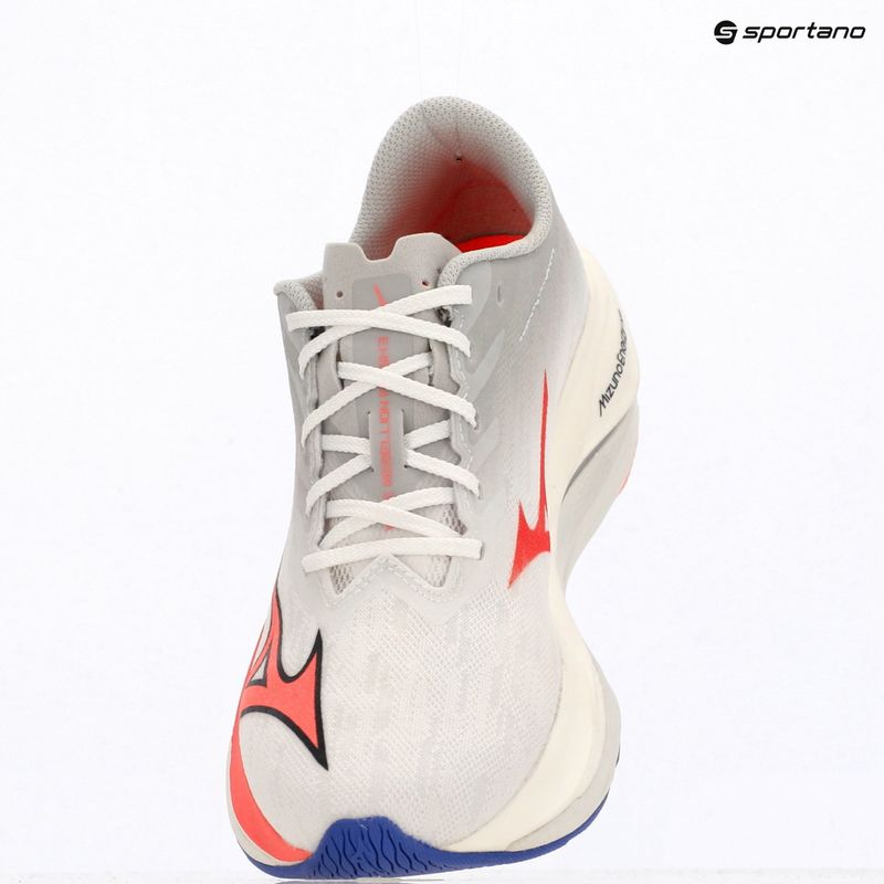 Dámské běžecké boty Mizuno Wave Rebellion Flash 3 white/striking coral/iris bloom 10