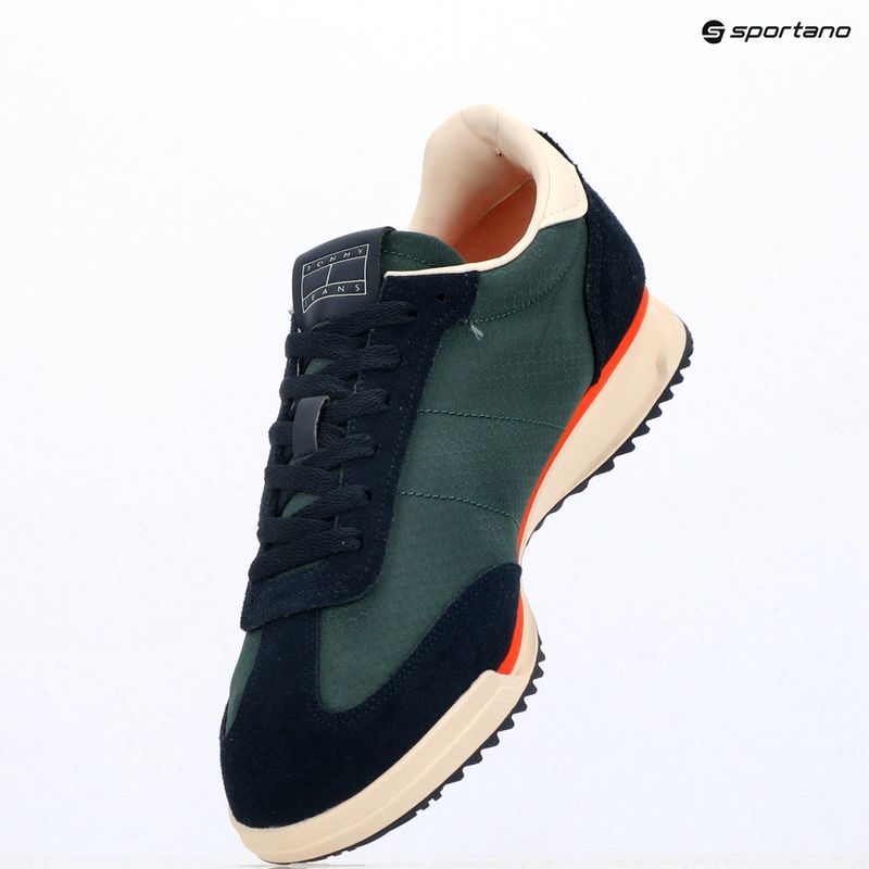 Pánské tenisky Tommy Jeans Retro Runner Cleated Winter dark night navy 9