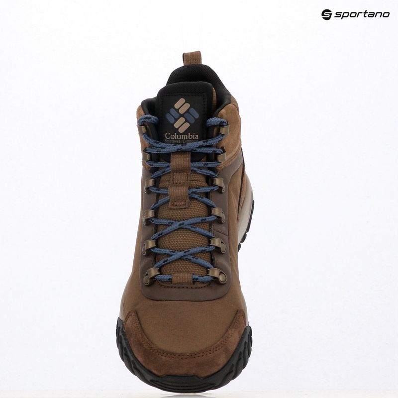 Pánské boty Columbia Burnsider Waterproof dark brown/dark mountain 10
