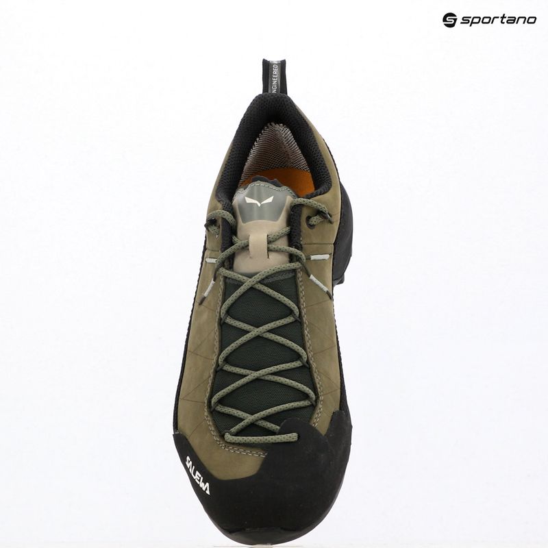 Pánské přístupové boty Salewa Wildfire Leather 2 GTX faded green/black 19