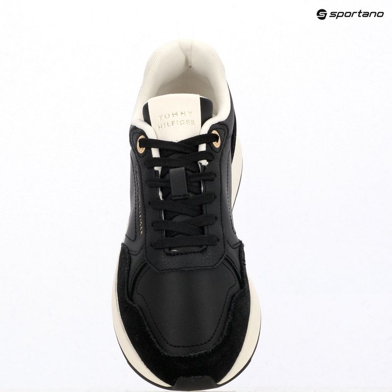 Dámské boty Tommy Hilfiger Monogram Runner black 9