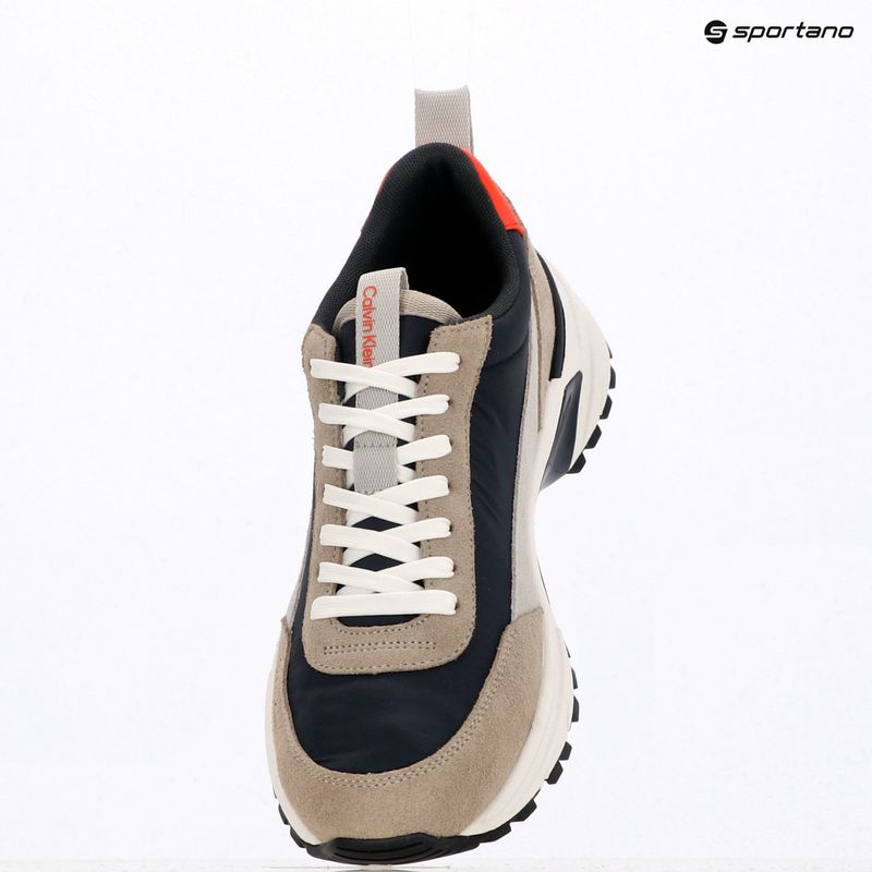 Pánské boty Calvin Klein YM0YM01459 Hike Runner Casual desert taupe/navy/tomato cherry 9