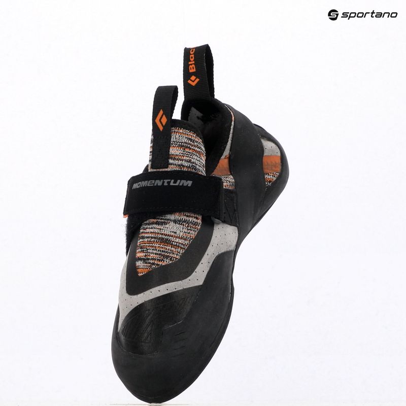 Dětské lezečky Black Diamond Momentum Climbing pewter 9