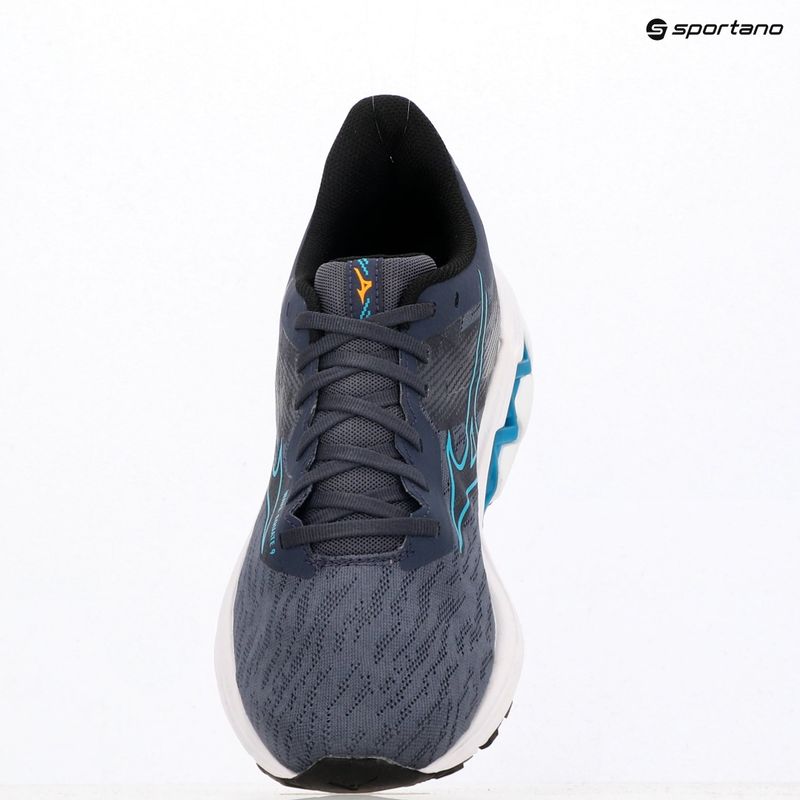 Pánské běžecké boty Mizuno Wave Equate 9 odyssey gray/capri breeze/black 9