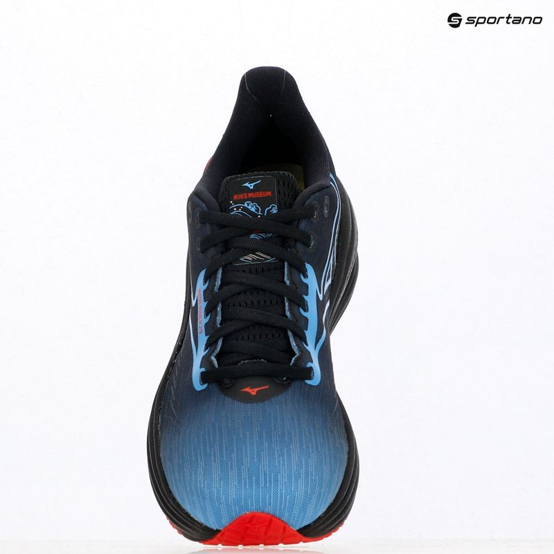 Bežecké boty Mizuno Wave Rider 29 amsterdam black/all aboard/high risk red 15