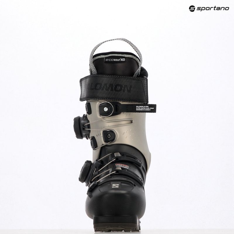 Dámské lyžařské boty Salomon S/PRO Supra Dual Boa 105 W GW black/light bronze metallic/black 8