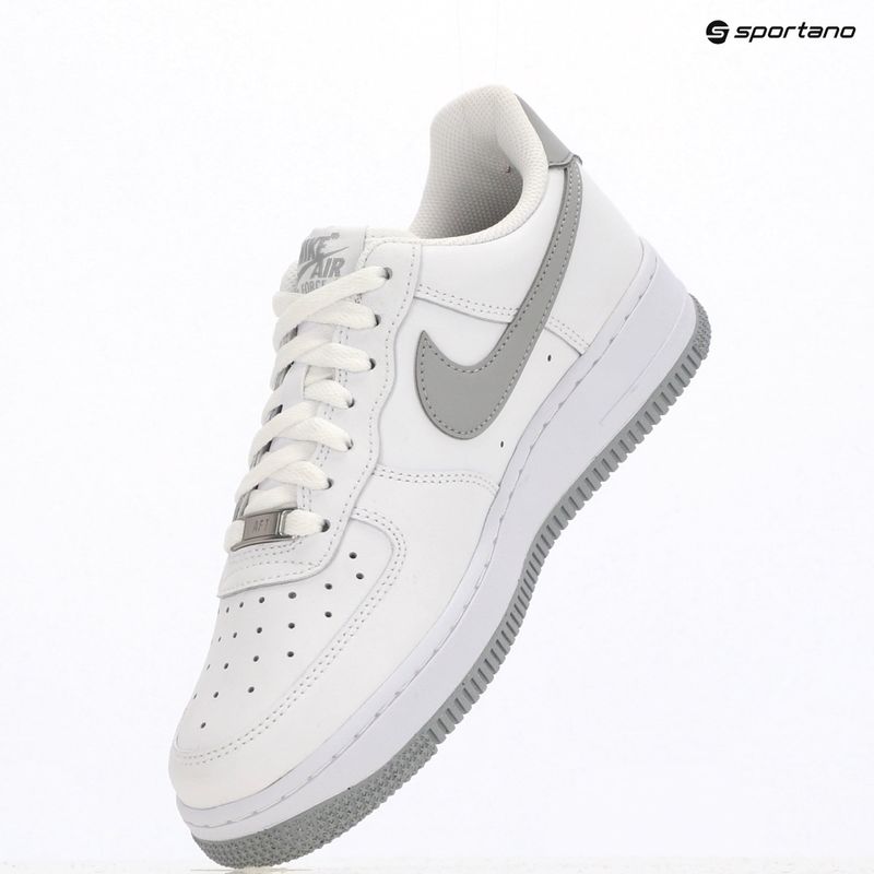 Pánské boty Nike Air Force 1 '07 white/white/light smoke grey 11