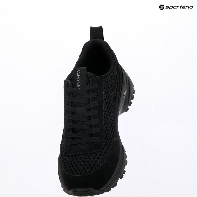 Dámské boty Calvin Klein YW0YW02030 Hike Runner Lace Up Techmix triple black 9