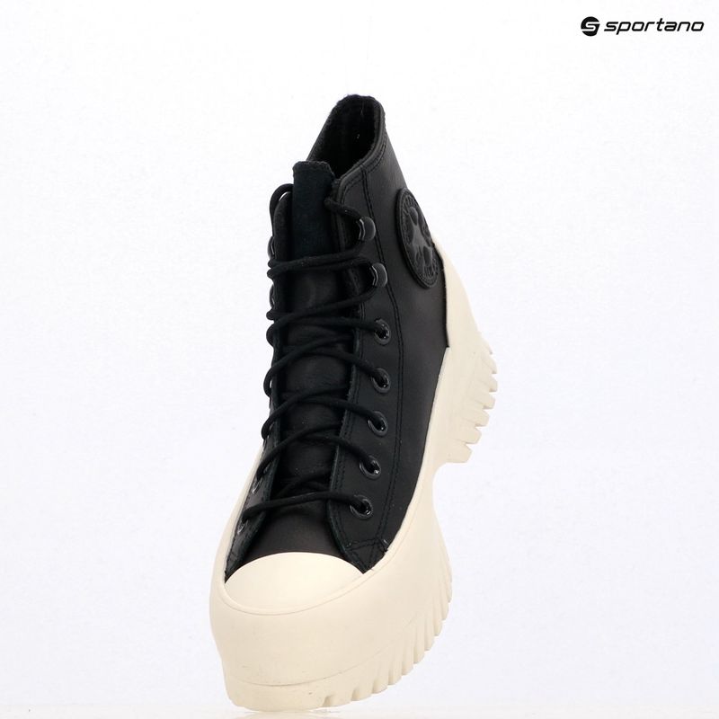 Dámské tenisky Converse Chuck Taylor All Star Lugged Winter 2.0 black/bold mandarin/egret 9