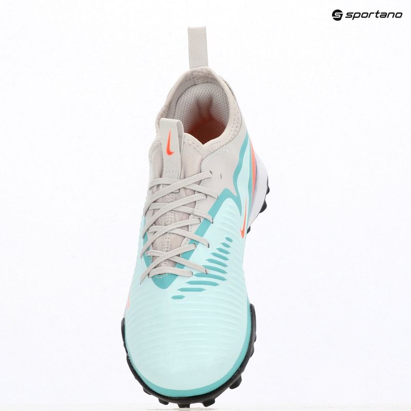Dětské kopačky Nike United Phantom 6 Low Academy Jr TF pistachio frost/hyper orange 9
