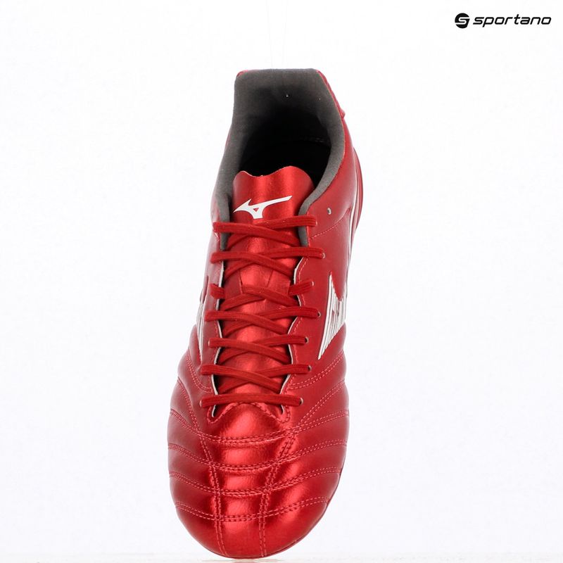 Pánské kopačky Mizuno Monarcida Neo III Pro AG morelia 40th red/white 9