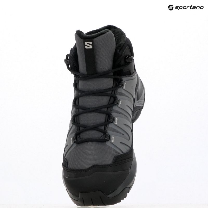 Pánské turistické boty Salomon X-Adventure Coldrush WP asphalt / black / alloy 9
