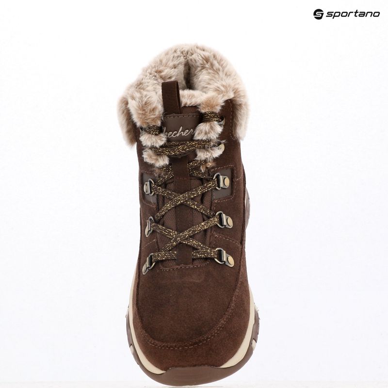 Dámské boty Skechers Trego Snow Worries chocolate 15