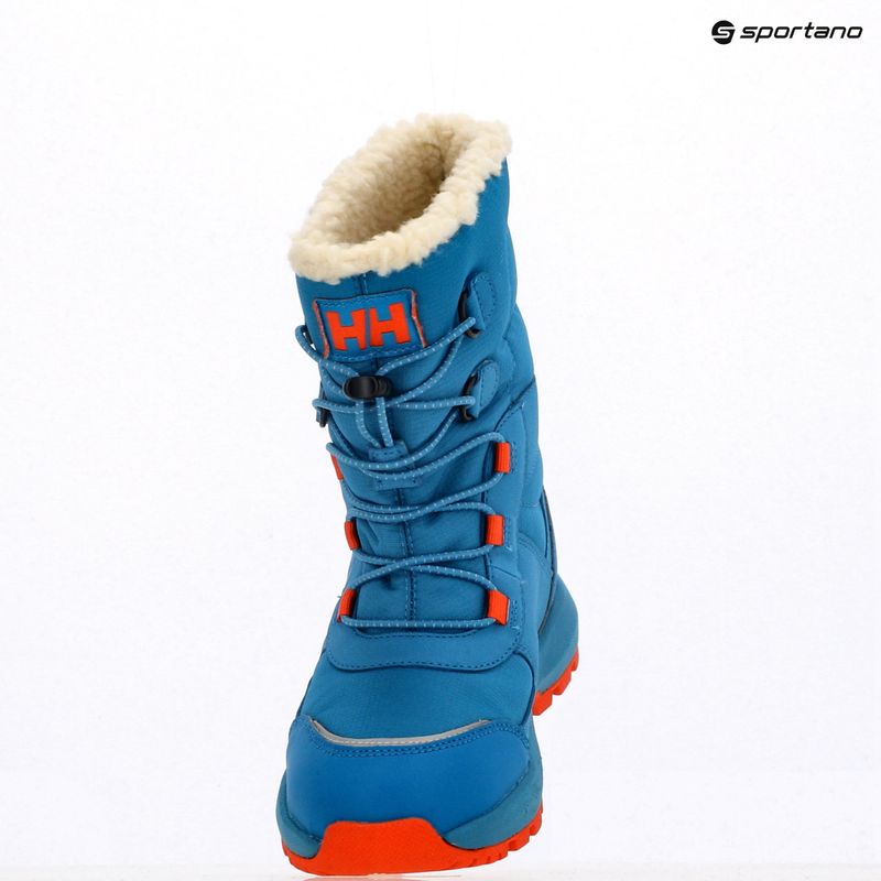 Dětské sněhule Helly Hansen Jk Silverton Boot HellyTech cerulean blue/cherry tom 18