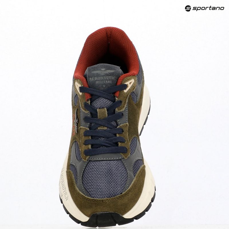 Pánské boty Boty Aeronautica Militare 252SC0318UCT04248 military green/navy blue 9