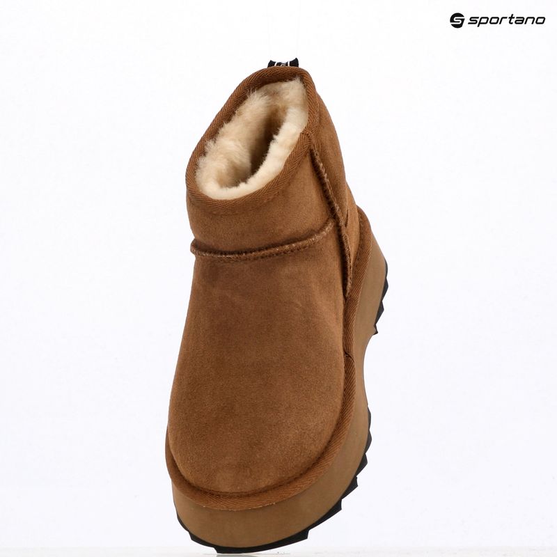 Dámské sněhule EMU Australia Sharky Micro Flatform chesnut/black 9