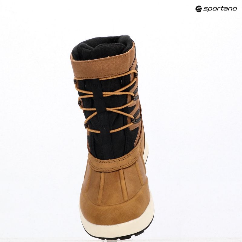 Dětské sněhule Merrell Snow Bank 5.0 WP wheat/black 9